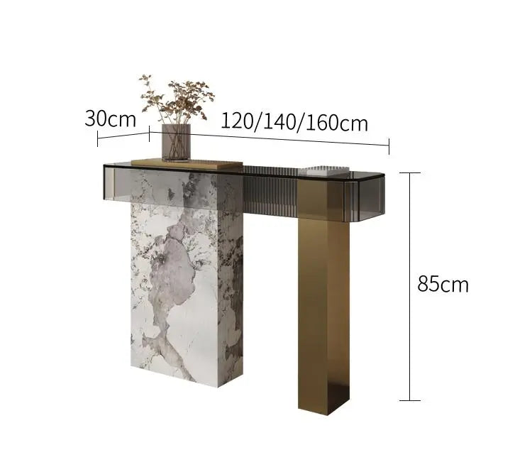 Henson Console Table, Marble DC Concept