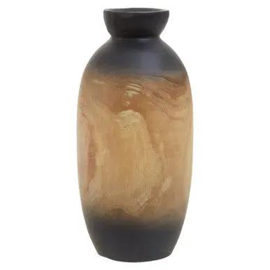 Arlo Small Wooden Ombre Vase Orsina