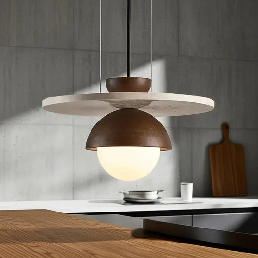 Astrid Walnut Pendant Light Refined Maison®