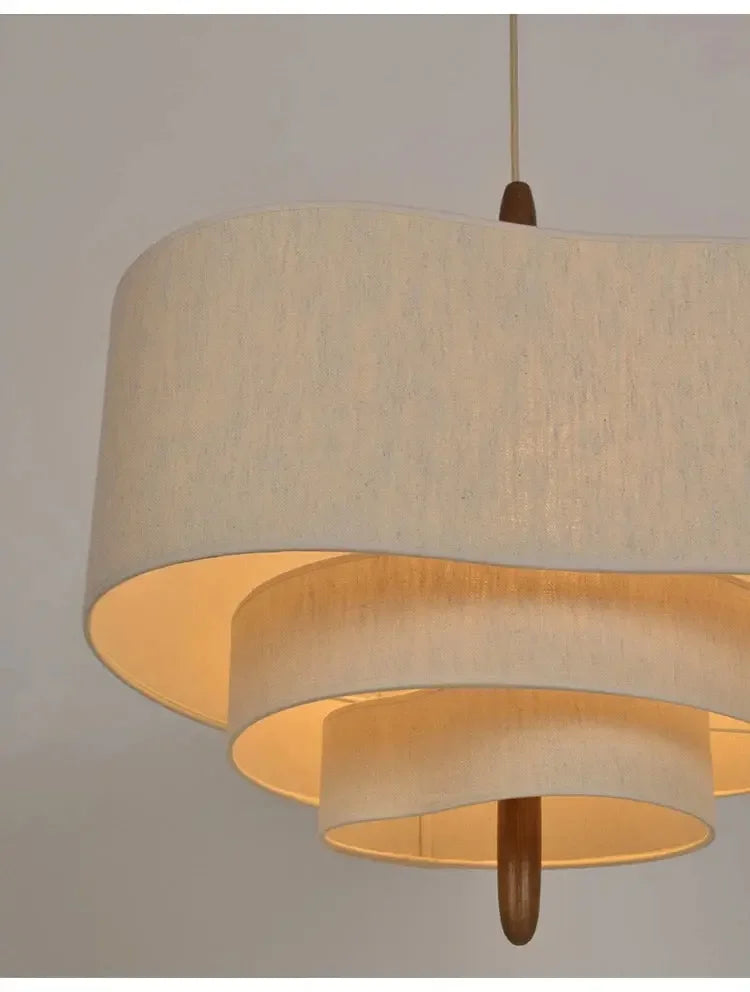 Adrianne LED Japanese Cloth Pendant Light - Refined Maison®