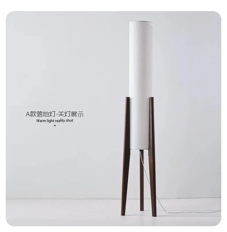 Nordic Retro Wood Floor Lamp - Refined Maison®