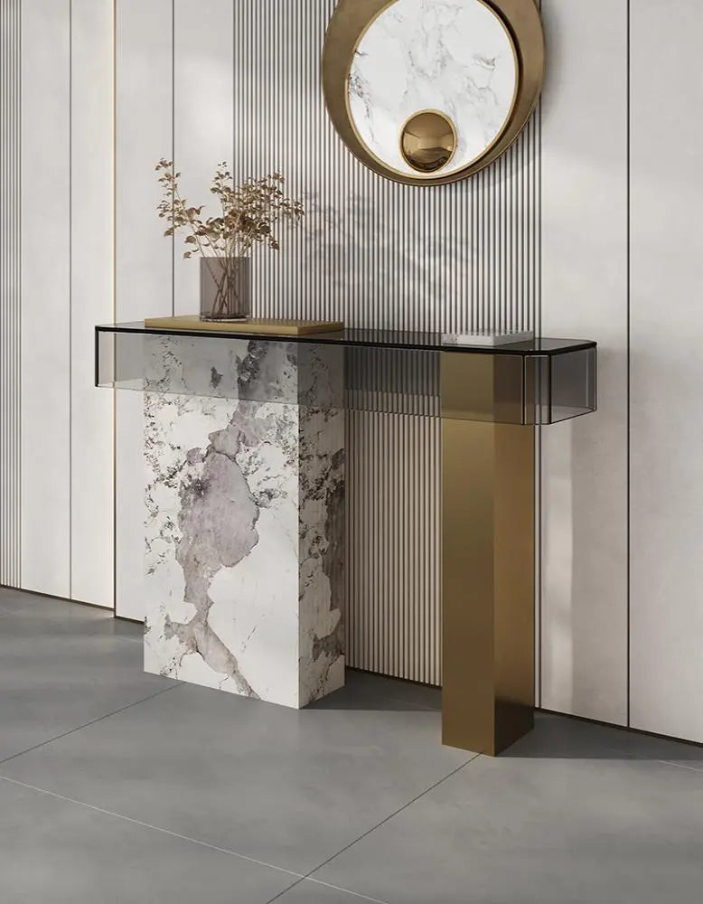 Henson Console Table, Marble DC Concept