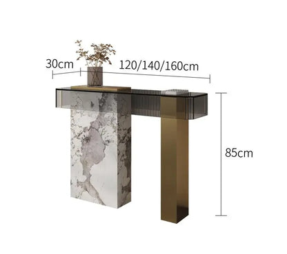 Henson Console Table, Marble DC Concept