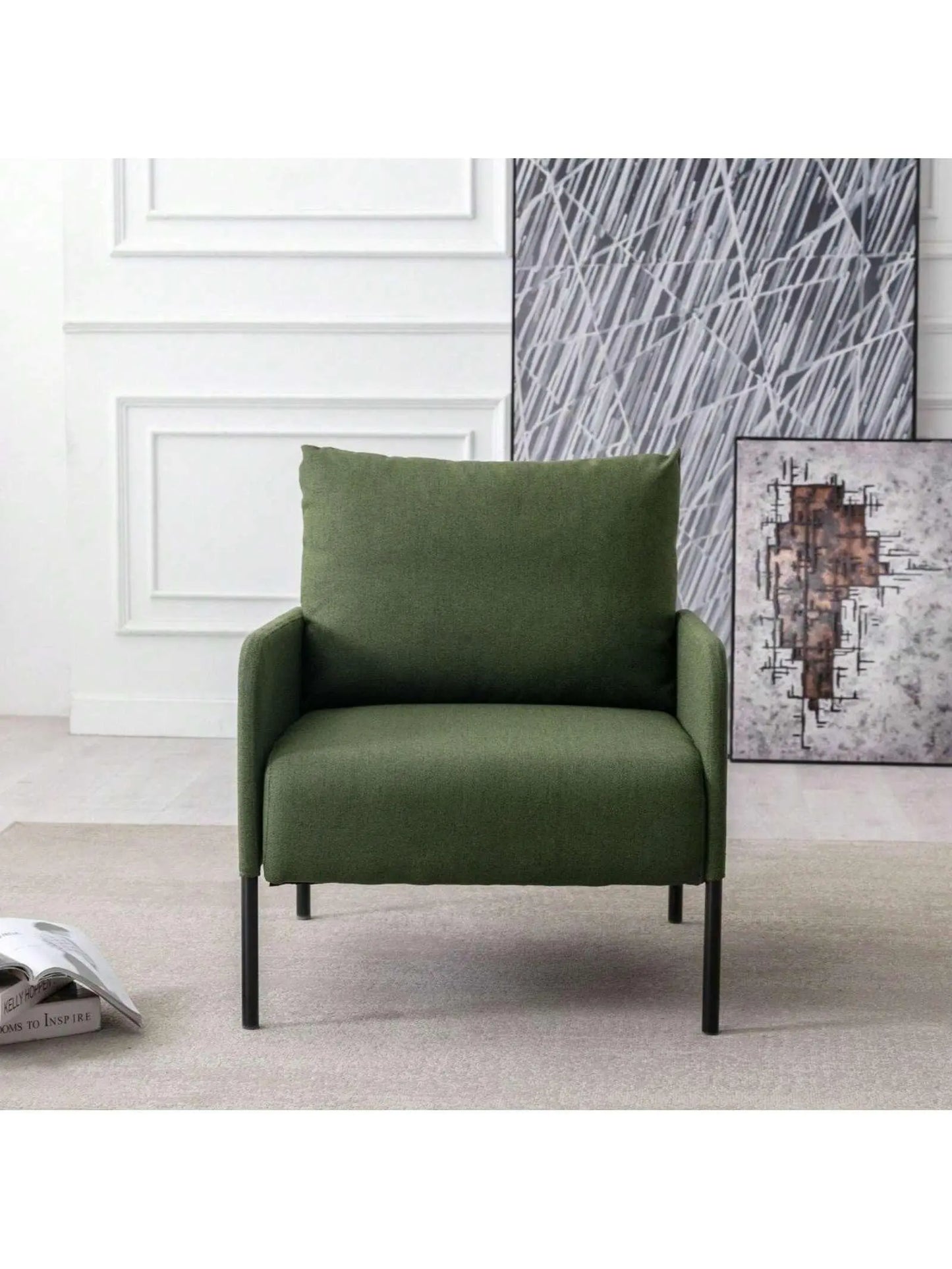 Gianna Accent Chair (Green) - Refined Maison®