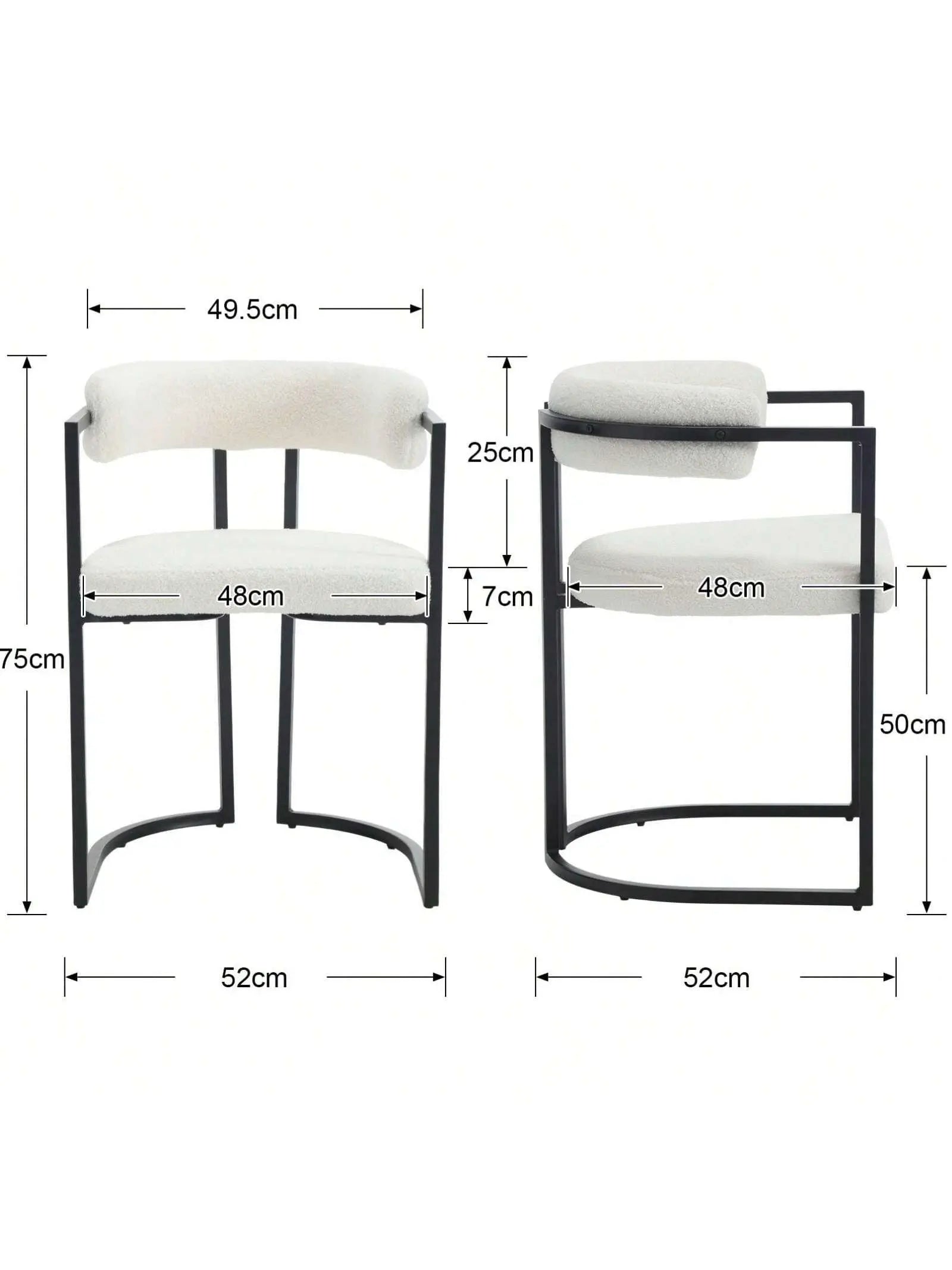 Olivia Dining Chairs (Set of 2) - Refined Maison®