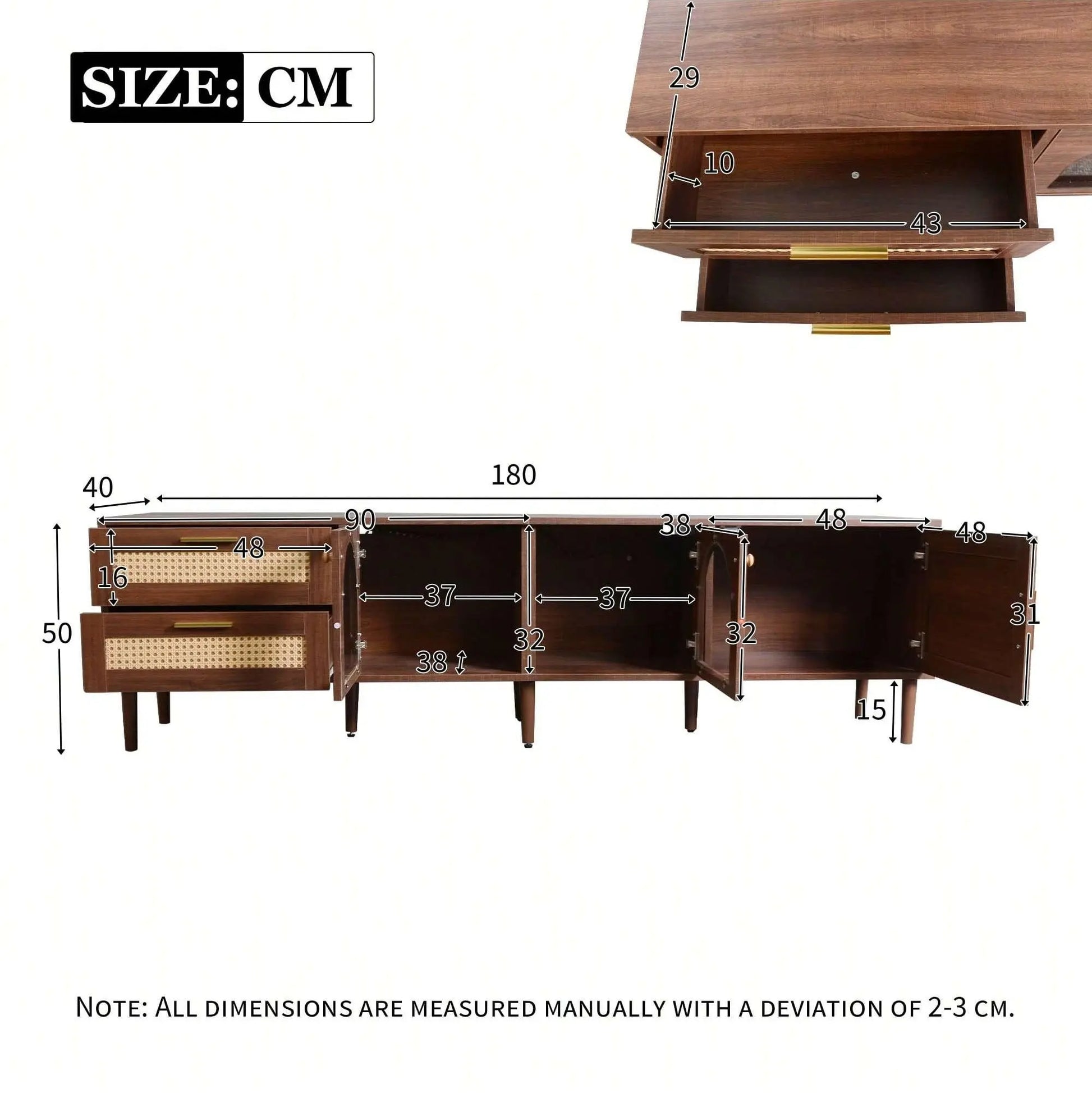 Ellis TV Stand Cabinet - Refined Maison®