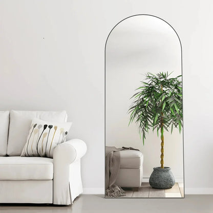 Arched Full-Length Mirror 165x60cm with Stand - Refined Maison®