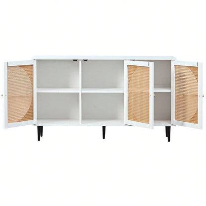 Ezra Sideboard with Rattan Doors - Refined Maison®