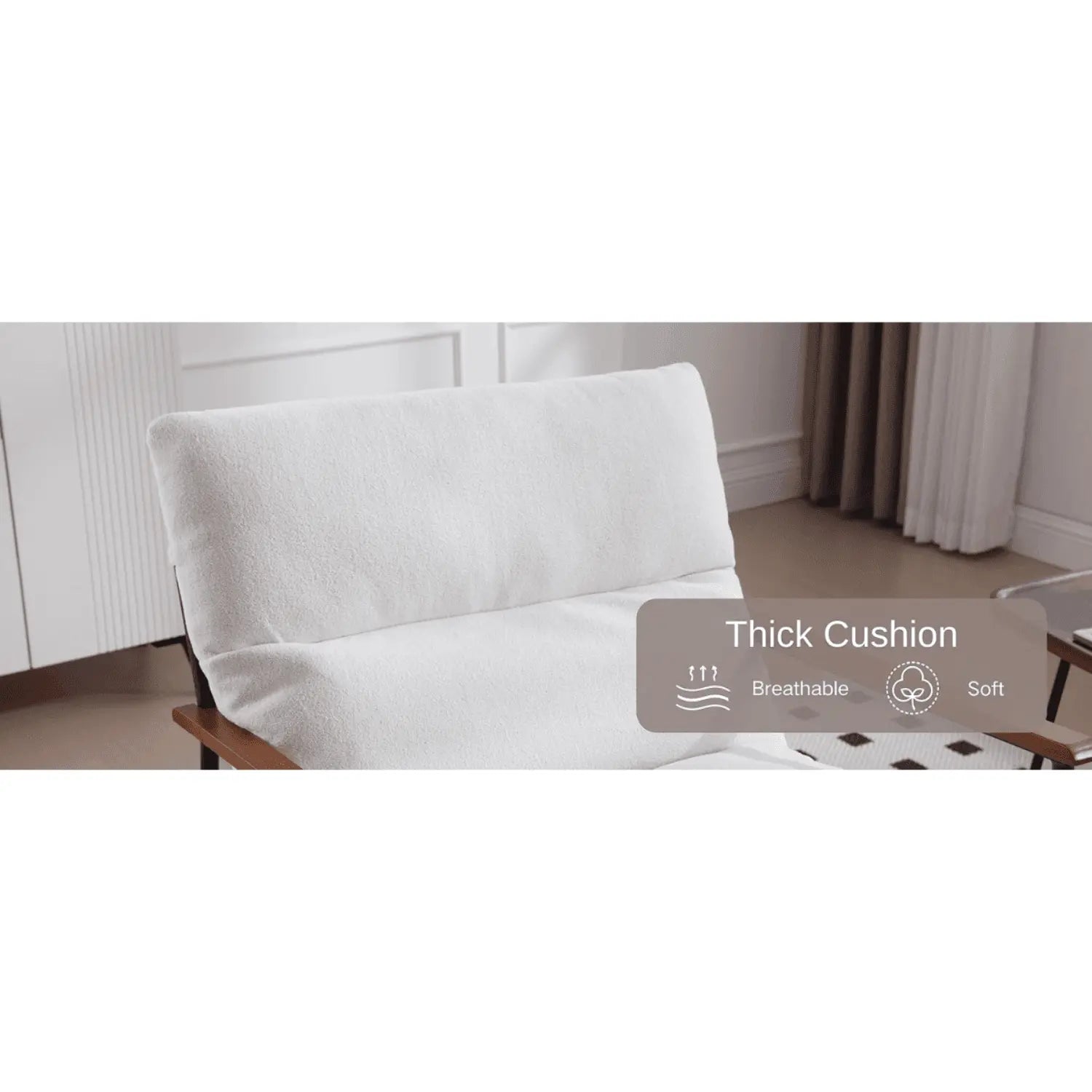 Isabella Accent Chair (White) - Refined Maison®