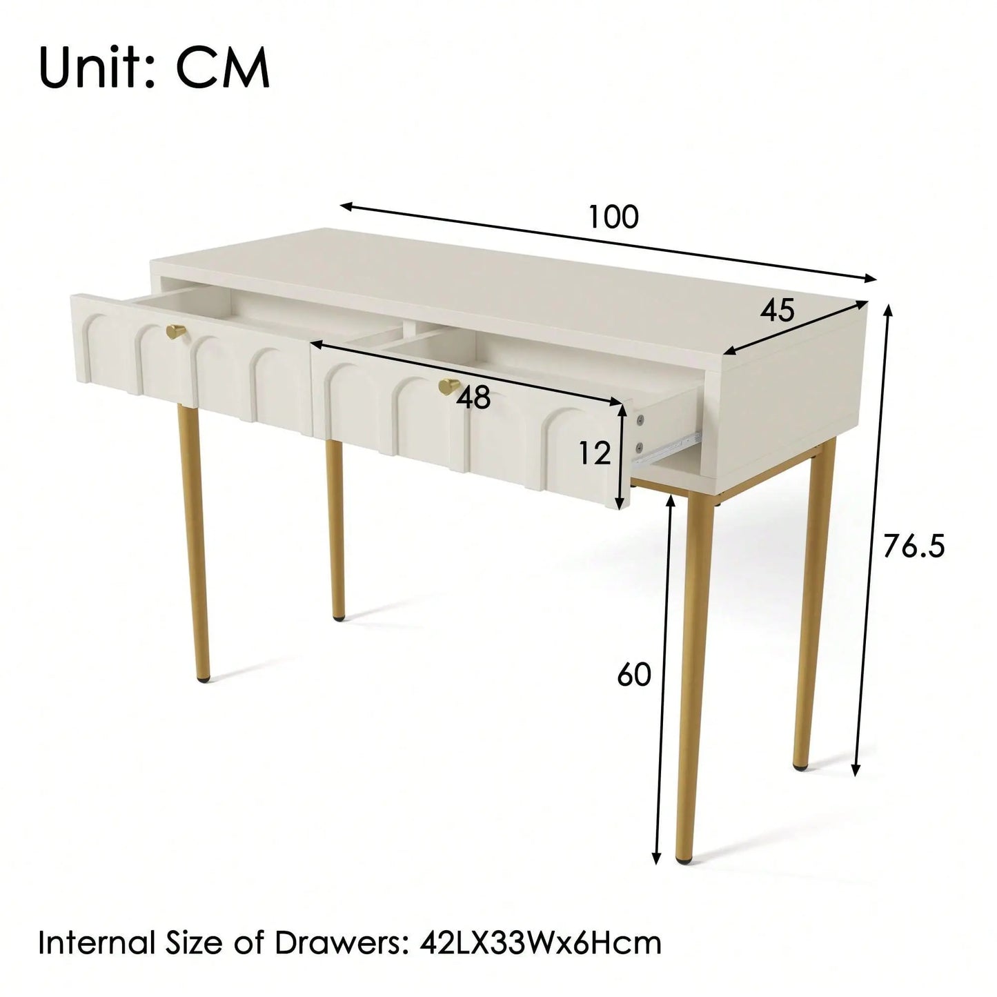 Aaliyah Vanity Table - Refined Maison®