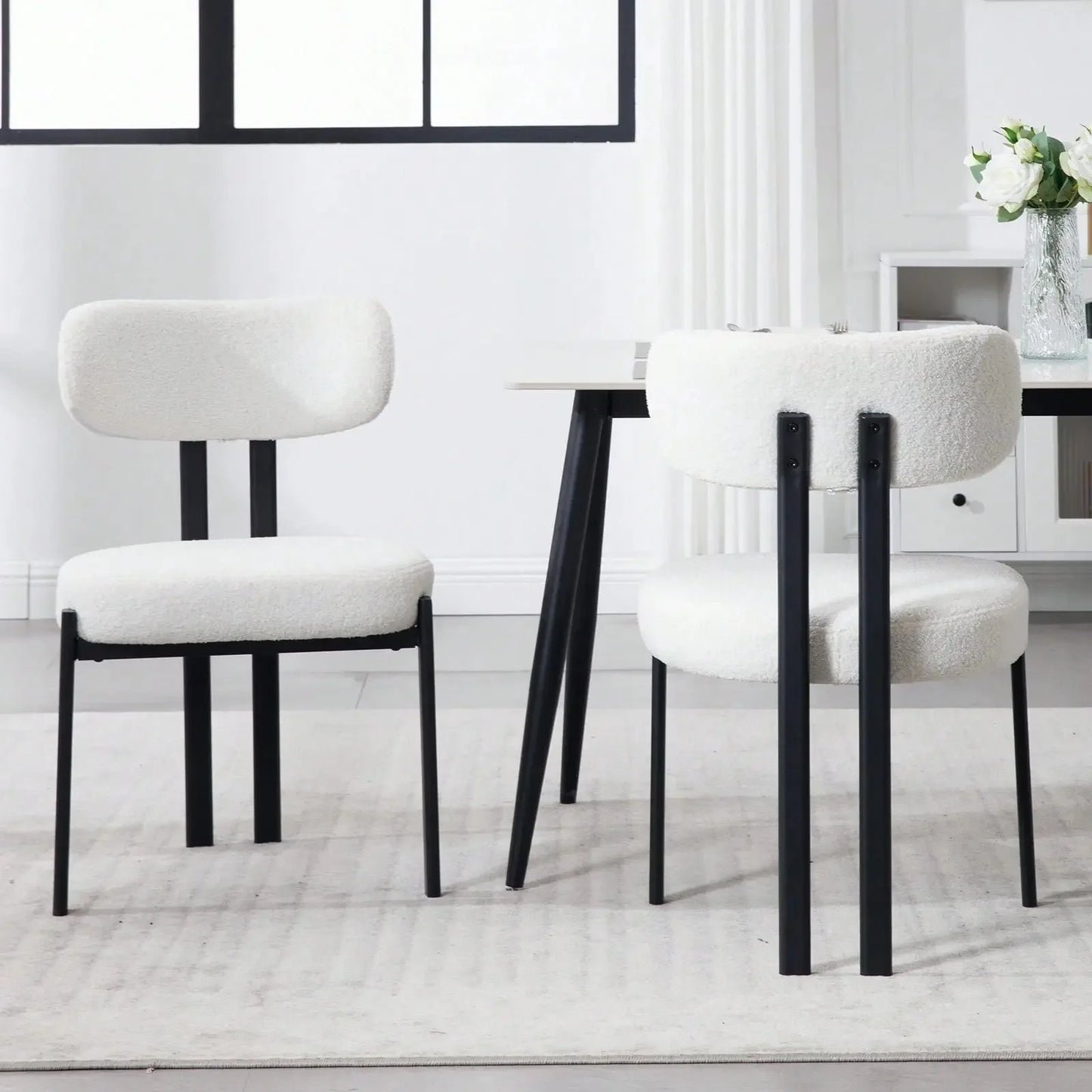 Ava Dining Chairs Set of 2 - Armless Design Refined Maison®