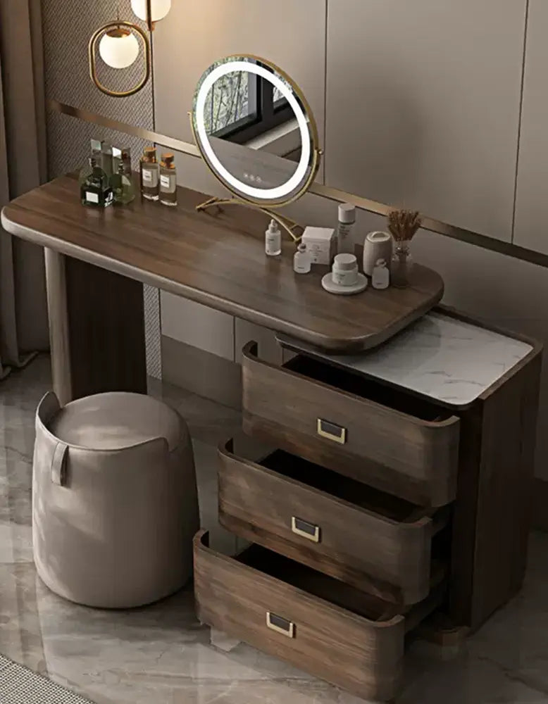 Harvey Dressing Table With Side Drawer DC Concept