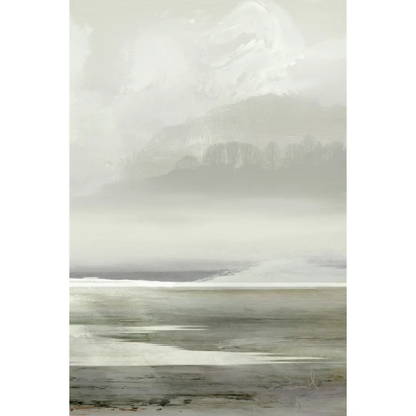 Lakes No2 Framed Printed Canvas Mala Art Co.