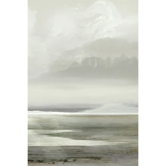 Lakes No2 Framed Printed Canvas Mala Art Co.