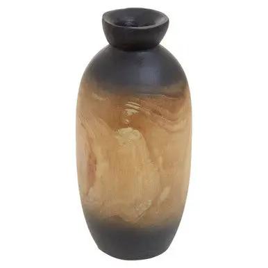 Arlo Small Wooden Ombre Vase Orsina