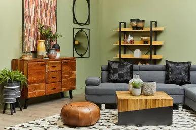 Domo Multi Colour Earthenware Vase Orsina