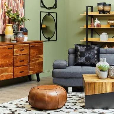 Domo Multi Colour Earthenware Vase Orsina