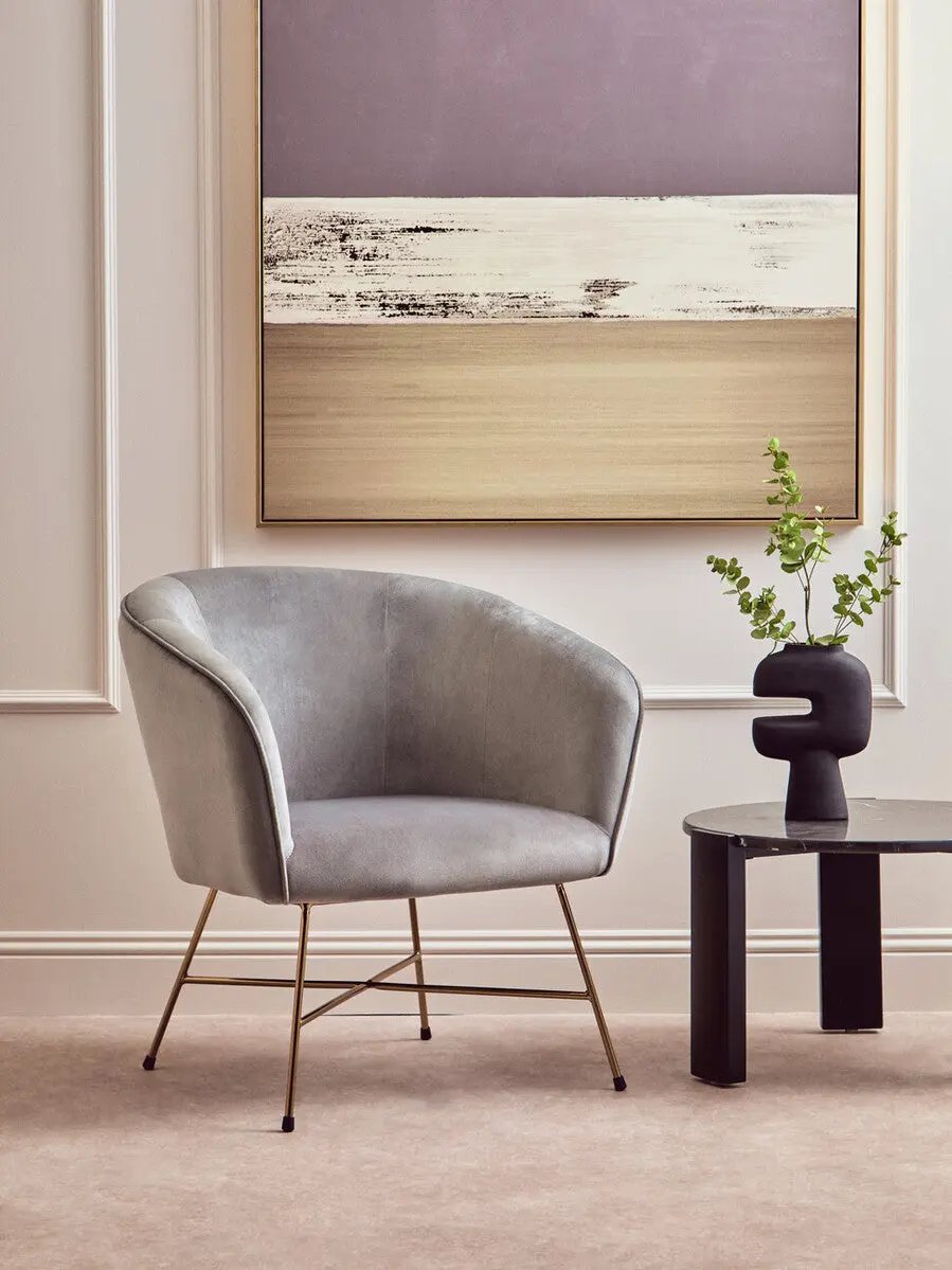 Hapax Abstract Small Black Vase Orsina