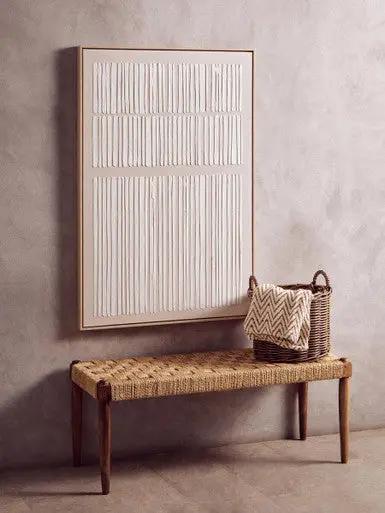 Astratto Natural Textured Canvas Wall Art Orsina