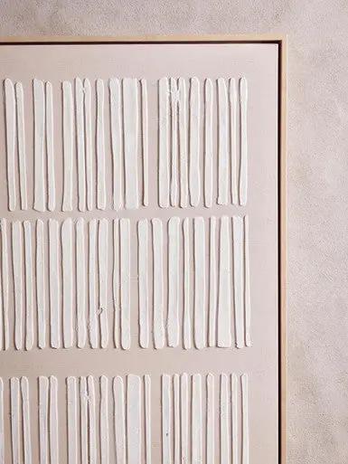 Astratto Natural Textured Canvas Wall Art Orsina