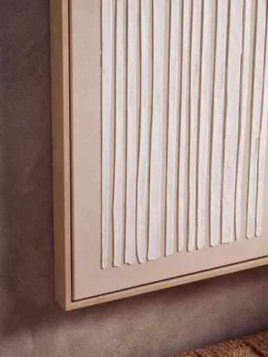 Astratto Natural Textured Canvas Wall Art Orsina