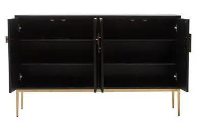 Davoli Black And Grey Sideboard Orsina