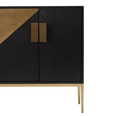 Davoli Black And Grey Sideboard Orsina