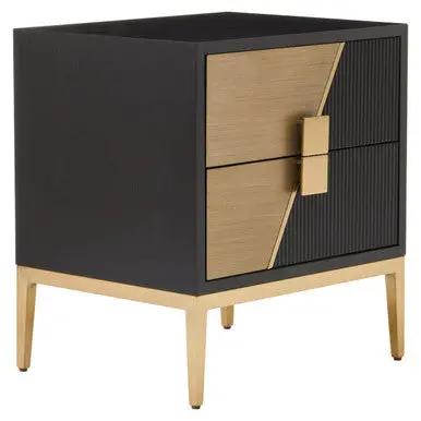 Davoli Two Drawer Side Table Orsina