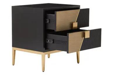 Davoli Two Drawer Side Table Orsina