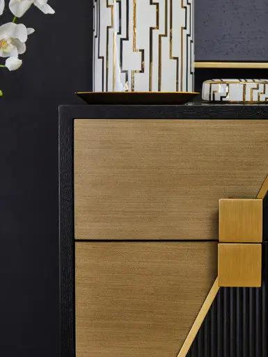 Davoli Two Drawer Side Table Orsina