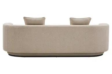 Oratino Ivory Linen Fabric 3 Seater Sofa Orsina