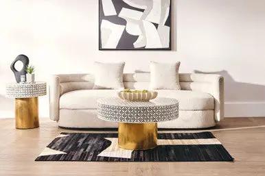 Oratino Ivory Linen Fabric 3 Seater Sofa Orsina