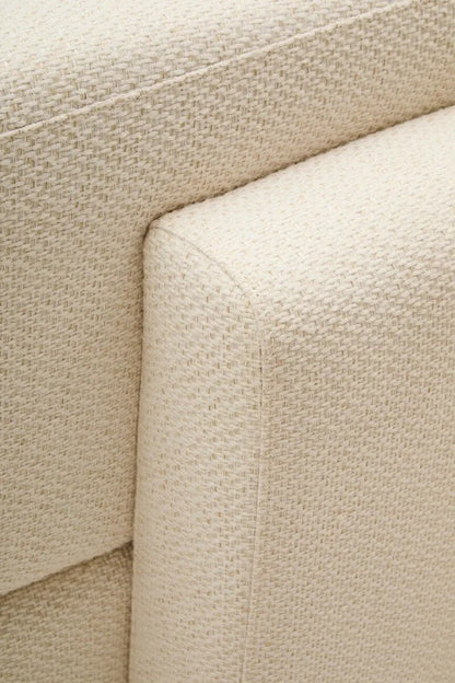 Ozzano Cream Linen Fabric 3 Seater Sofa Orsina