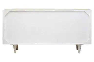 Sita Four Door Mango Wood Abstract Design Sideboard Orsina