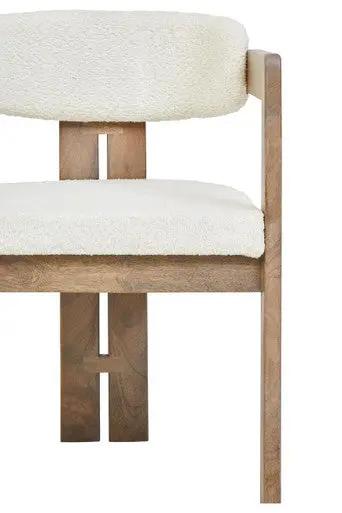 Torello Grey Mango Wood Chair Orsina