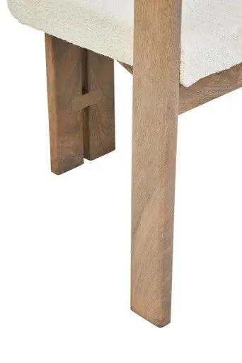 Torello Grey Mango Wood Chair Orsina