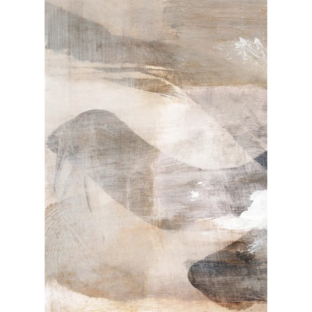 Layers 1 Framed Printed Canvas Mala Art Co.