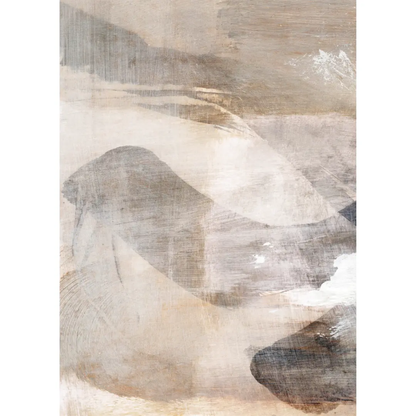 Layers 1 Framed Printed Canvas Mala Art Co.