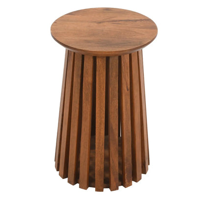 Compton Mango Wood Side Table Verty Furniture