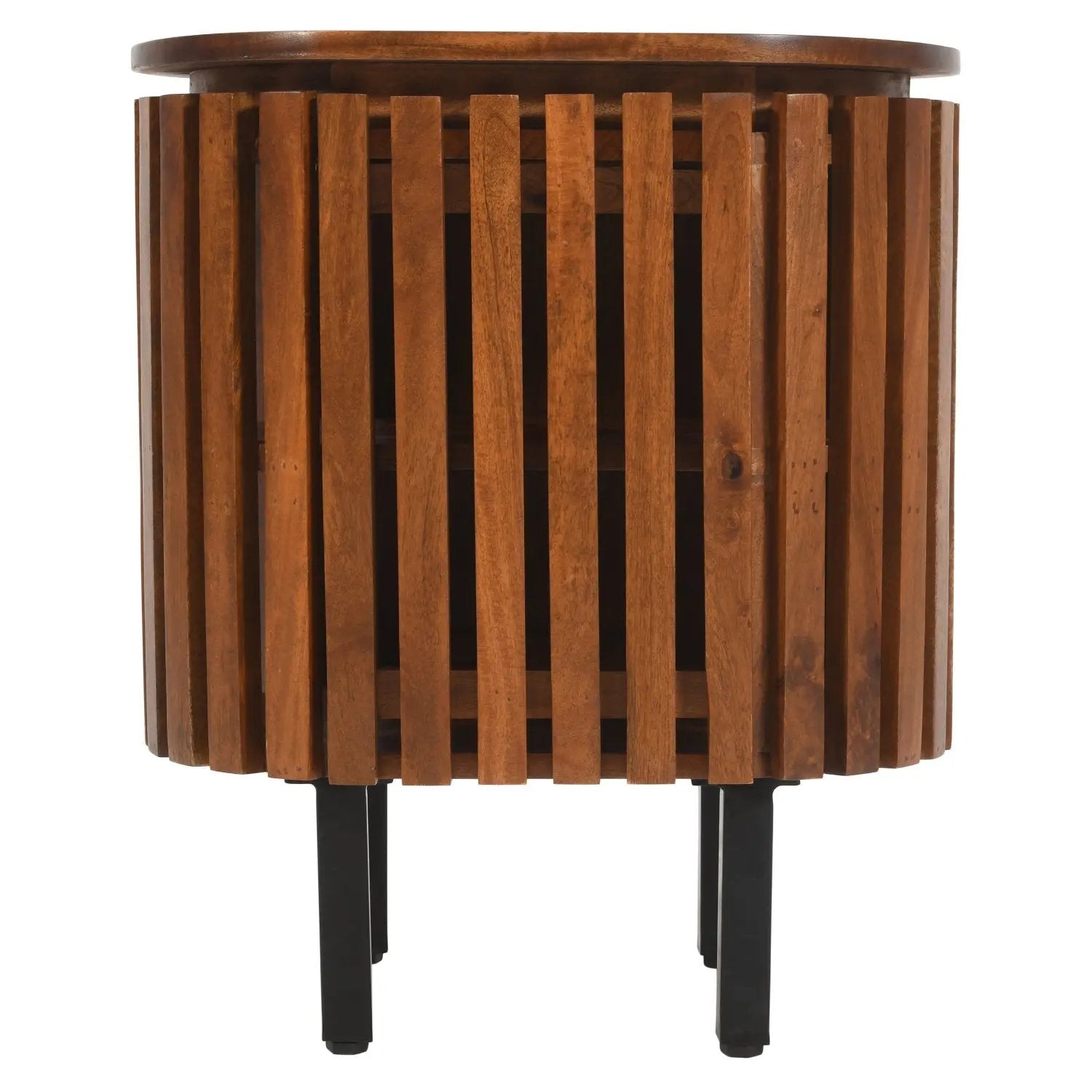 Compton Mango Wood Bedside Table Verty Furniture
