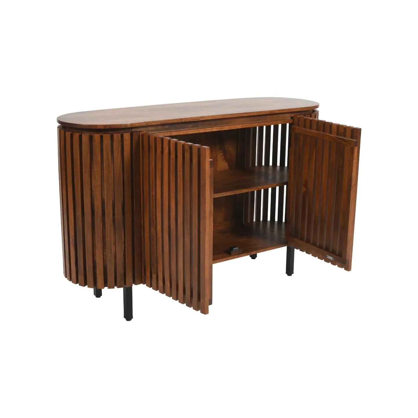 Compton Mango Wood 2 Doors Sideboard Verty Furniture