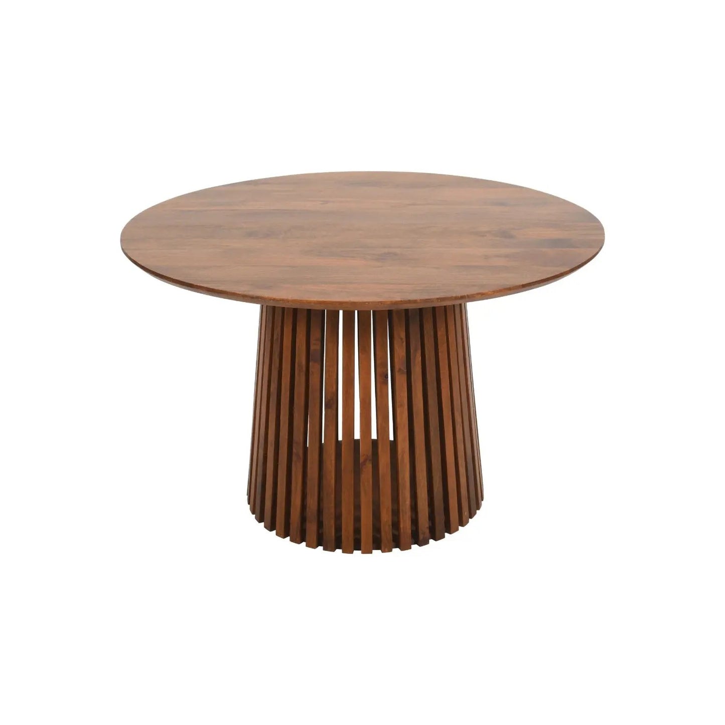 Compton Mango Wood Round Dining Table Verty Furniture