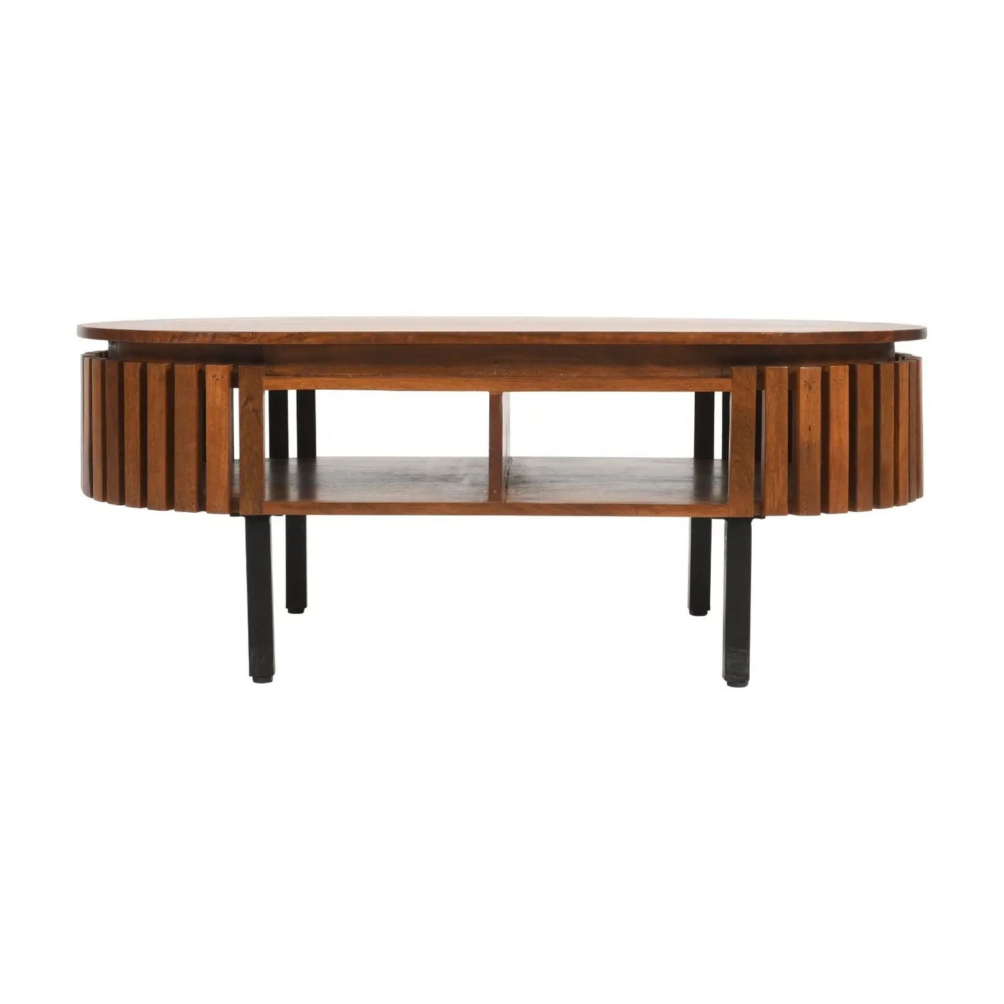 Compton Mango Wood Rectangular Coffee Table Verty Furniture