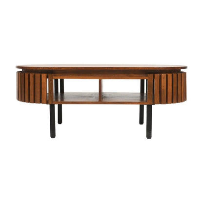 Compton Mango Wood Rectangular Coffee Table Verty Furniture