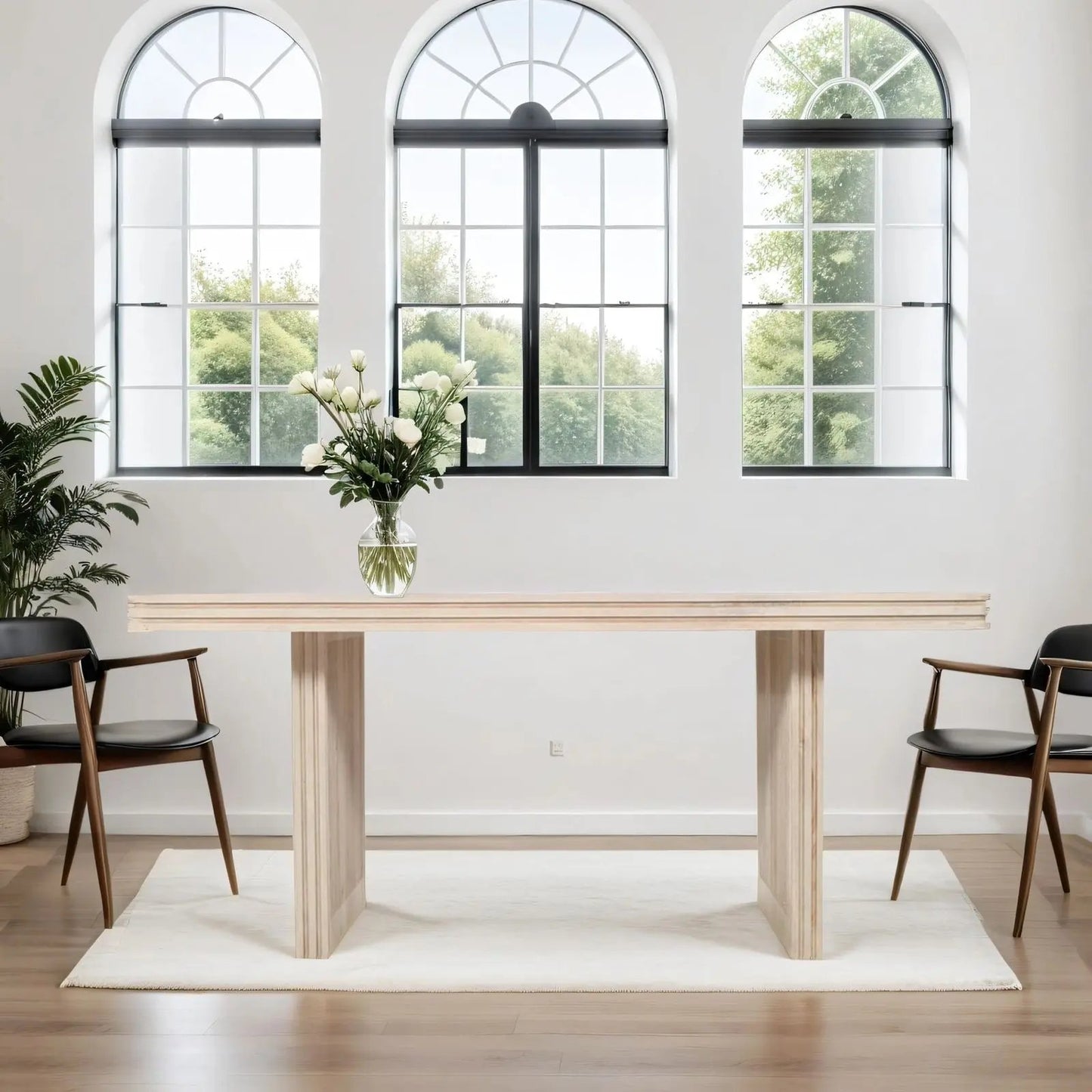 Preston Mango Wood Dining Table Verty Furniture