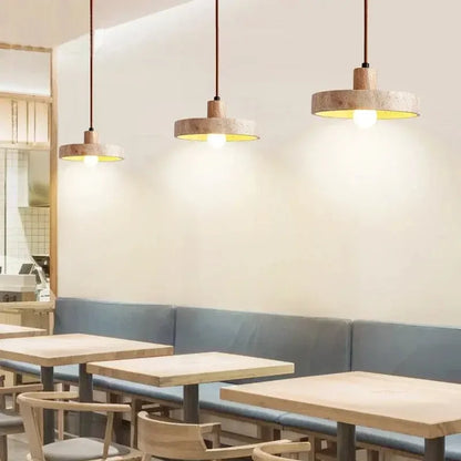 Round Emilia Pendant Light with E27 Bulb - Refined Maison®