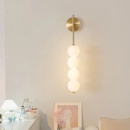 Amina Milky White LED Wall Lamp Refined Maison®