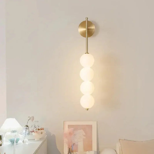 Amina Milky White LED Wall Lamp Refined Maison®