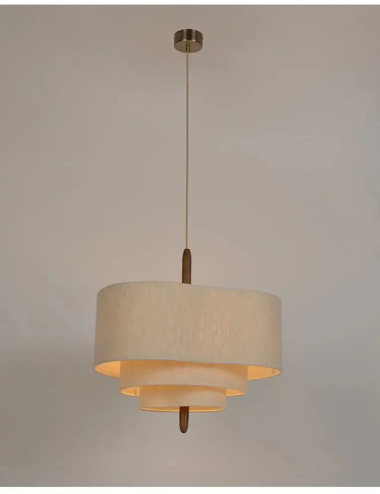 Adrianne LED Japanese Cloth Pendant Light - Refined Maison®