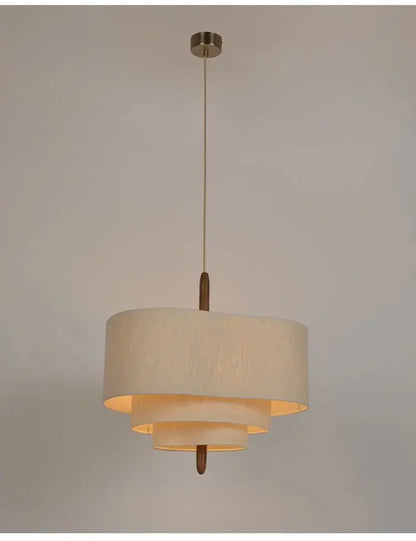 Adrianne LED Japanese Cloth Pendant Light - Refined Maison®